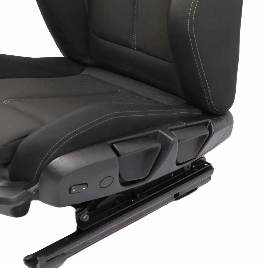 Front Seat BMW F21 F22 Left N/S M Sport Heated Cloth Fabric Anthracite Grey to with Part number 7324243 Front Seat BMW F21 F22 Left N/S M Sport Heated Cloth Fabric Anthracite Grey - SKU 7324243-1 - Part number 7324243