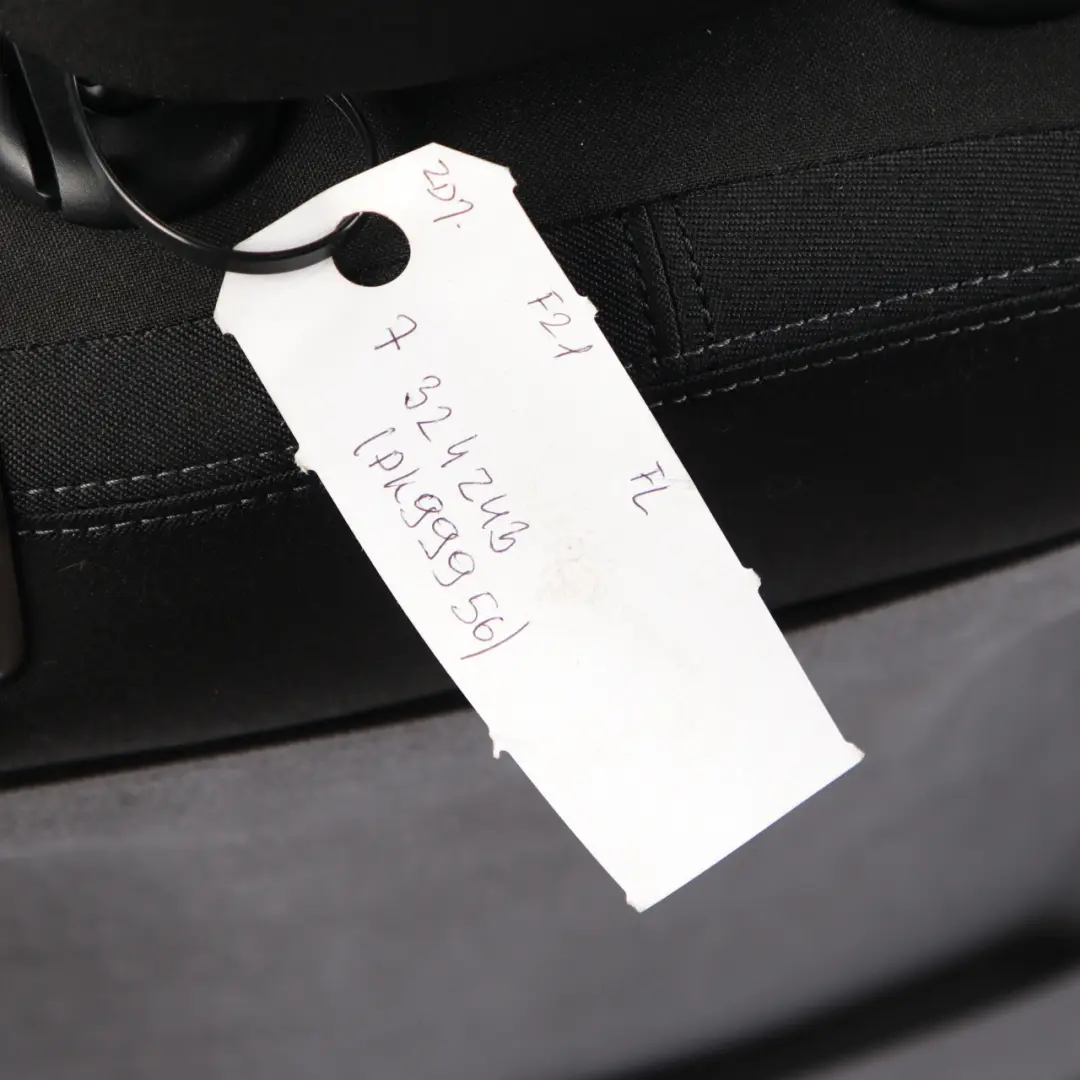 BMW 1 Series F21 Front Left N/S Sport Seat Cloth Fabric Track Anthracite / Grey - SKU 7324243 - Part number 7324243