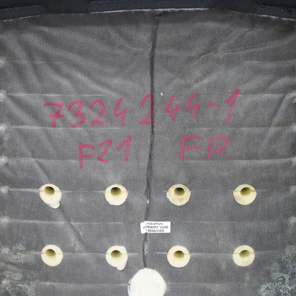 Respaldo Delantero Derecho Funda Asiento Deportivo Tela Antracita Rojo para BMW F21 con número de pieza 7324244 BMW F21 Respaldo Delantero Derecho Funda Asiento Deportivo Tela Antracita Rojo - SKU 7324244-1 - Número de pieza 7324244