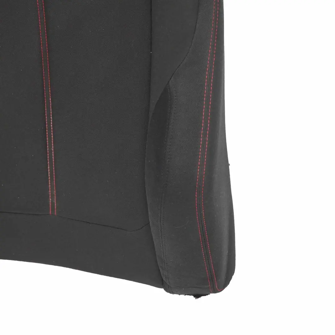 BMW F21 F32 Seat Backrest Front Right O/S Sport Seat Cover Cloth Anthracite Red - SKU 7324244-1 - Part number 7324244