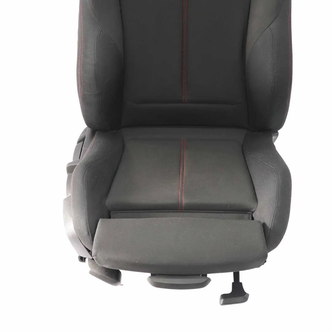 BMW F21 F22 F32 Sedile Anteriore Destro Tessuto Sportivo Track / Antracite Rosso - SKU 7324244 - Numero di parte 7324244