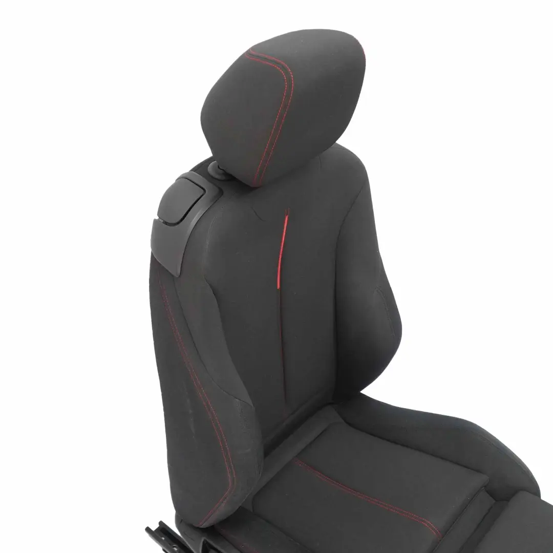 BMW F21 F22 Sport Cloth Fabric Track / Anthracite Red Front Right O/S Seat - SKU 7324244 - Part number 7324244