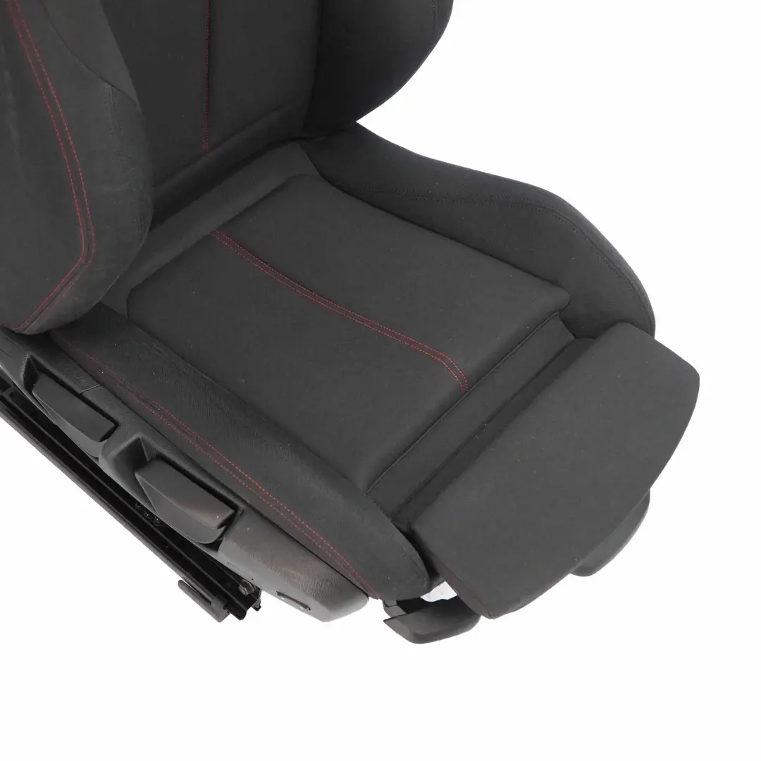 BMW F21 F22 F32 Sedile Anteriore Destro Tessuto Sportivo Track / Antracite Rosso - SKU 7324244 - Numero di parte 7324244