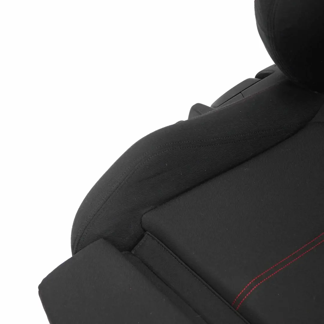 BMW F21 F22 Sport Cloth Fabric Track / Anthracite Red Front Right O/S Seat - SKU 7324244 - Part number 7324244
