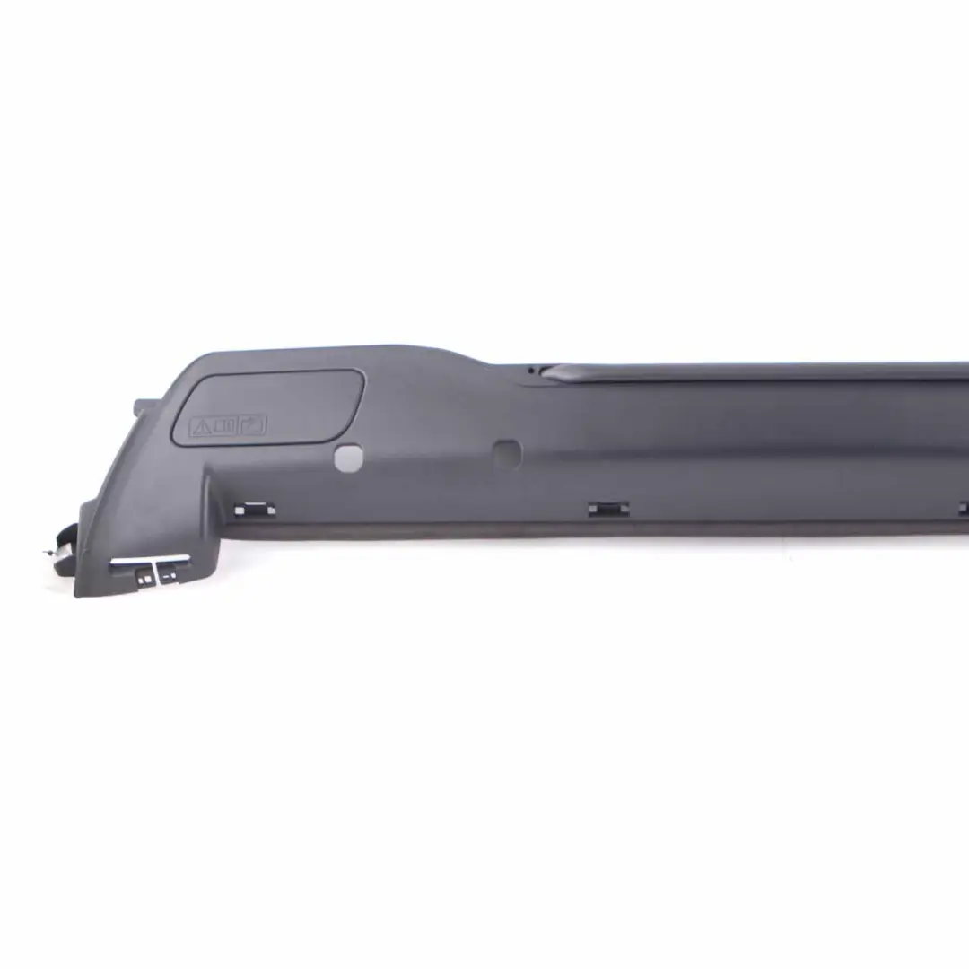 BMW F33 F83 M4 Cabrio Panel maletero Trunk Partition Trim Cover Bulkhead Negro - SKU 7325000 - Número de pieza 7325000