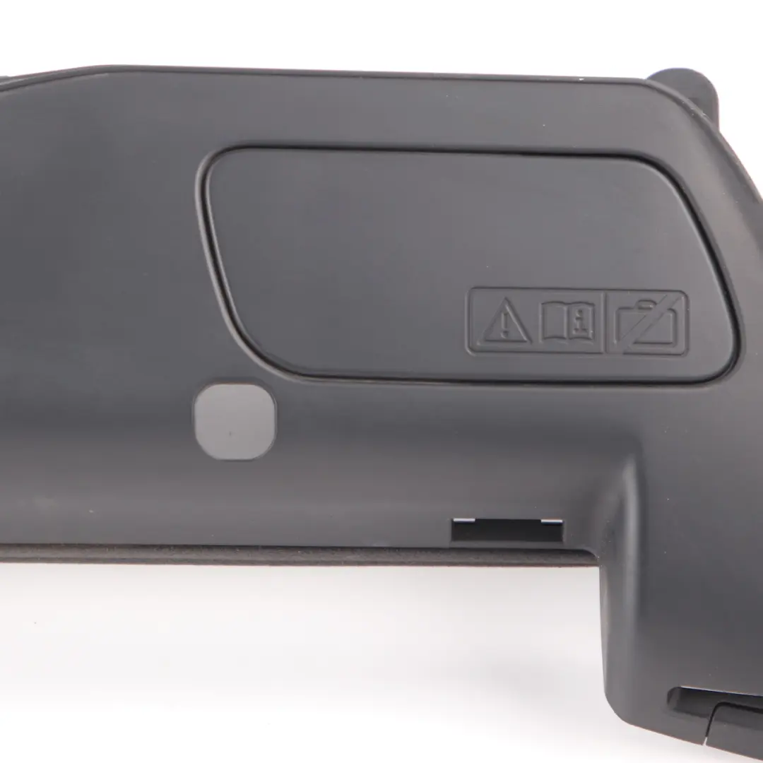 BMW F33 F83 M4 Cabrio Panel maletero Trunk Partition Trim Cover Bulkhead Negro - SKU 7325000 - Número de pieza 7325000