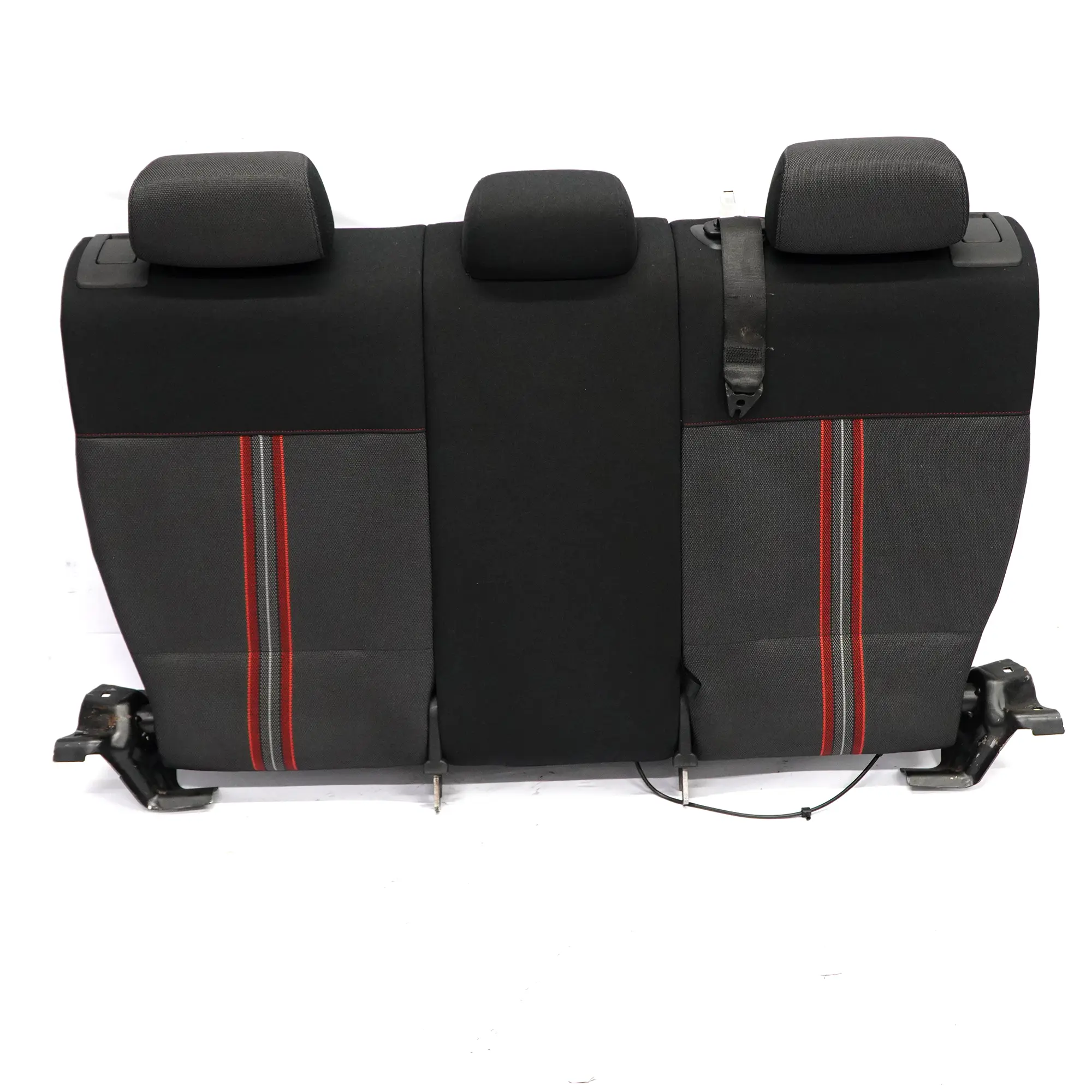 BMW X1 E84 Siège arrière dossier rabattable Tissu Median Antracite Korall Rouge