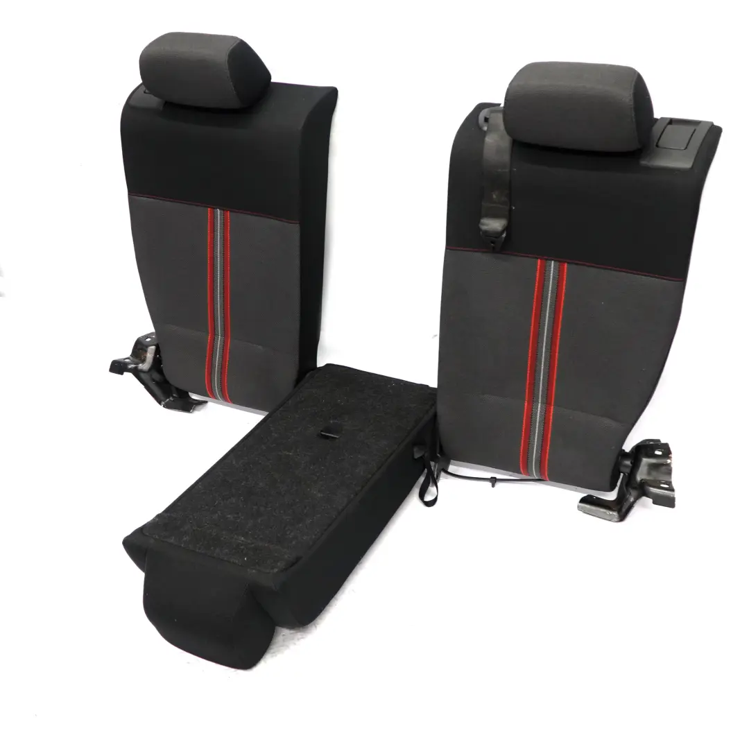 BMW X1 E84 Rücksitz Klappbare Rückenlehne Stoff Median Antrazit Korall Rot - SKU 7325251 - Teilenummer 7325251