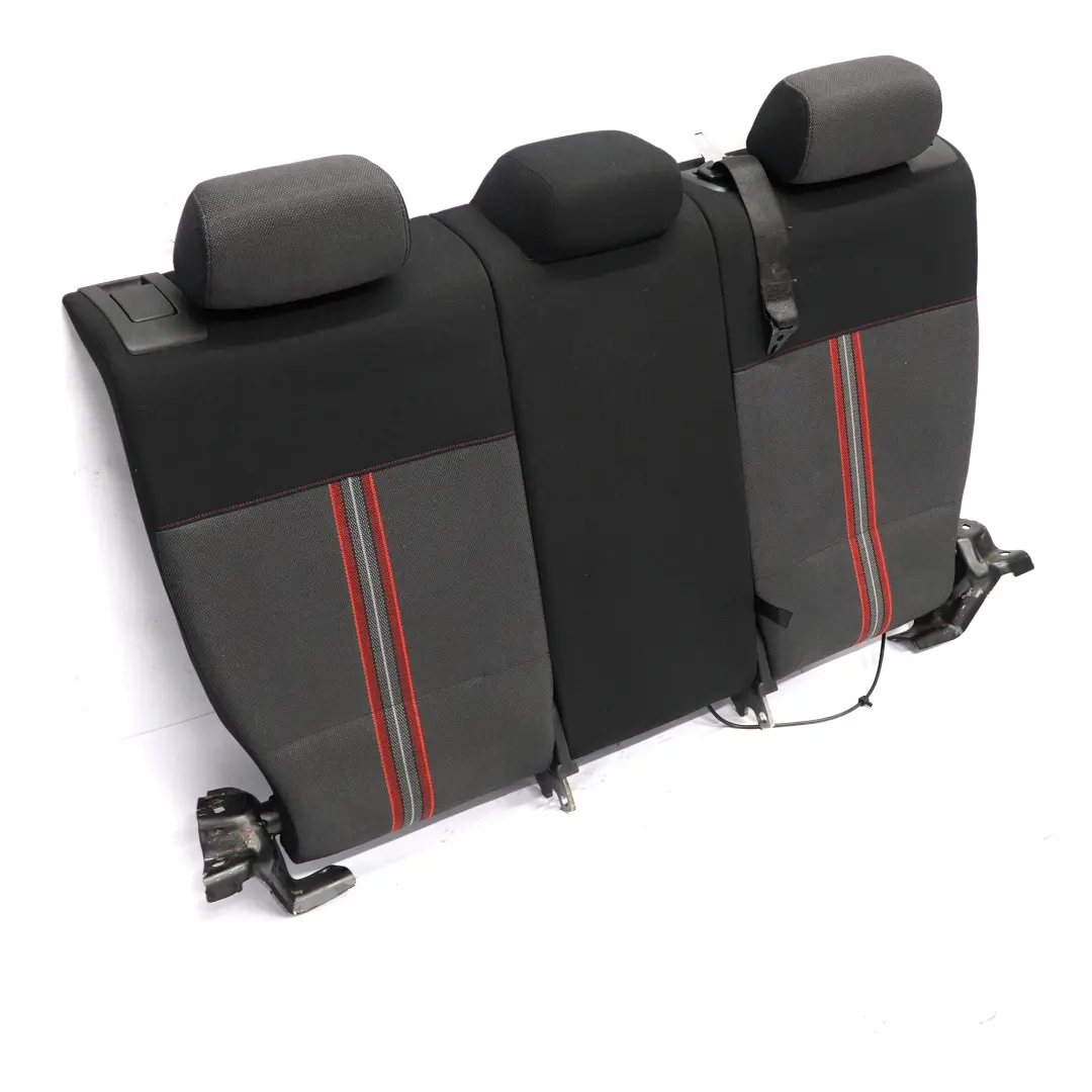 BMW X1 E84 Rear Seat Folding Backrest Fabric Median Antracite Korall Red - SKU 7325251 - Part number 7325251