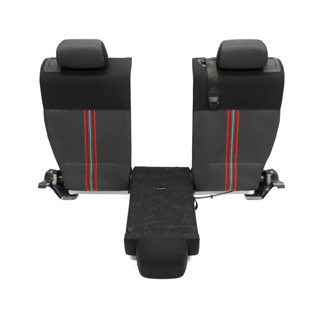 BMW X1 E84 Rear Seat Folding Backrest Fabric Median Antracite Korall Red - SKU 7325251 - Part number 7325251