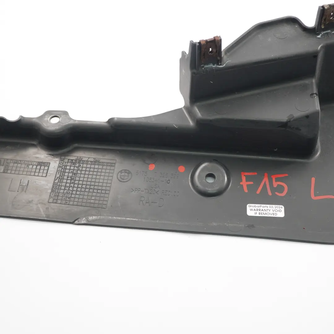 BMW X5 F15 XDrive Left Front Steering Rack Cover Lower - SKU 7325399 - Part number 7325399