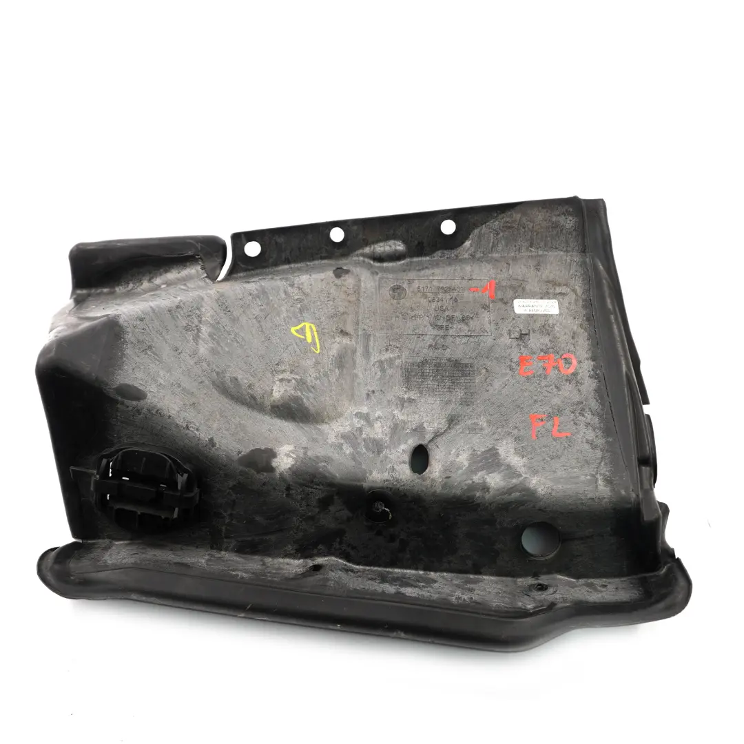 BMW X5 E70 Passaruota anteriore sinistro Copertura alloggiamento Parte 7161745 - SKU 7325401-1 - Numero di parte 7325401