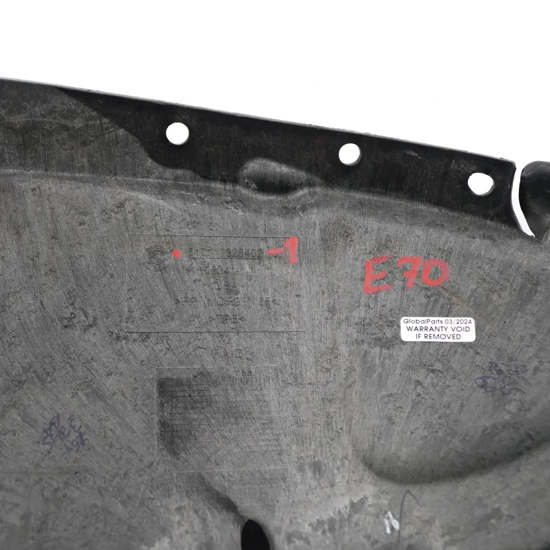 Vorne Rechts Radhaus Abdeckung Verkleidung Teil für BMW X5 E70 mit Teilenummer 7325402 BMW X5 E70 Vorne Rechts Radhaus Abdeckung Verkleidung Teil - SKU 7325402-1 - Teilenummer 7325402