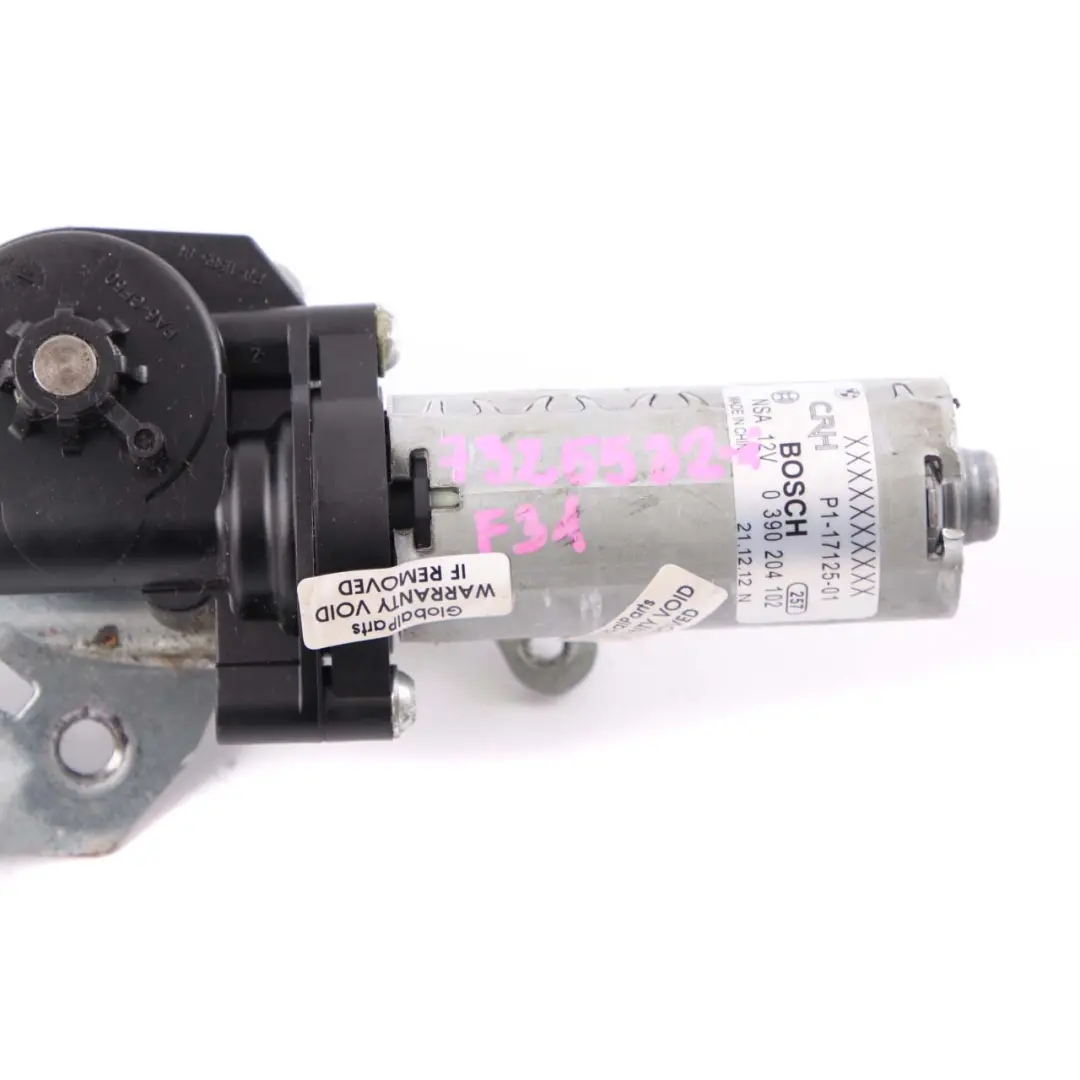 Seat Drive Motor BMW F20 F22 F30 Front Passenger Backrest Adjustment P1-17125-01 - SKU 7325532-1 - Part number 7325532