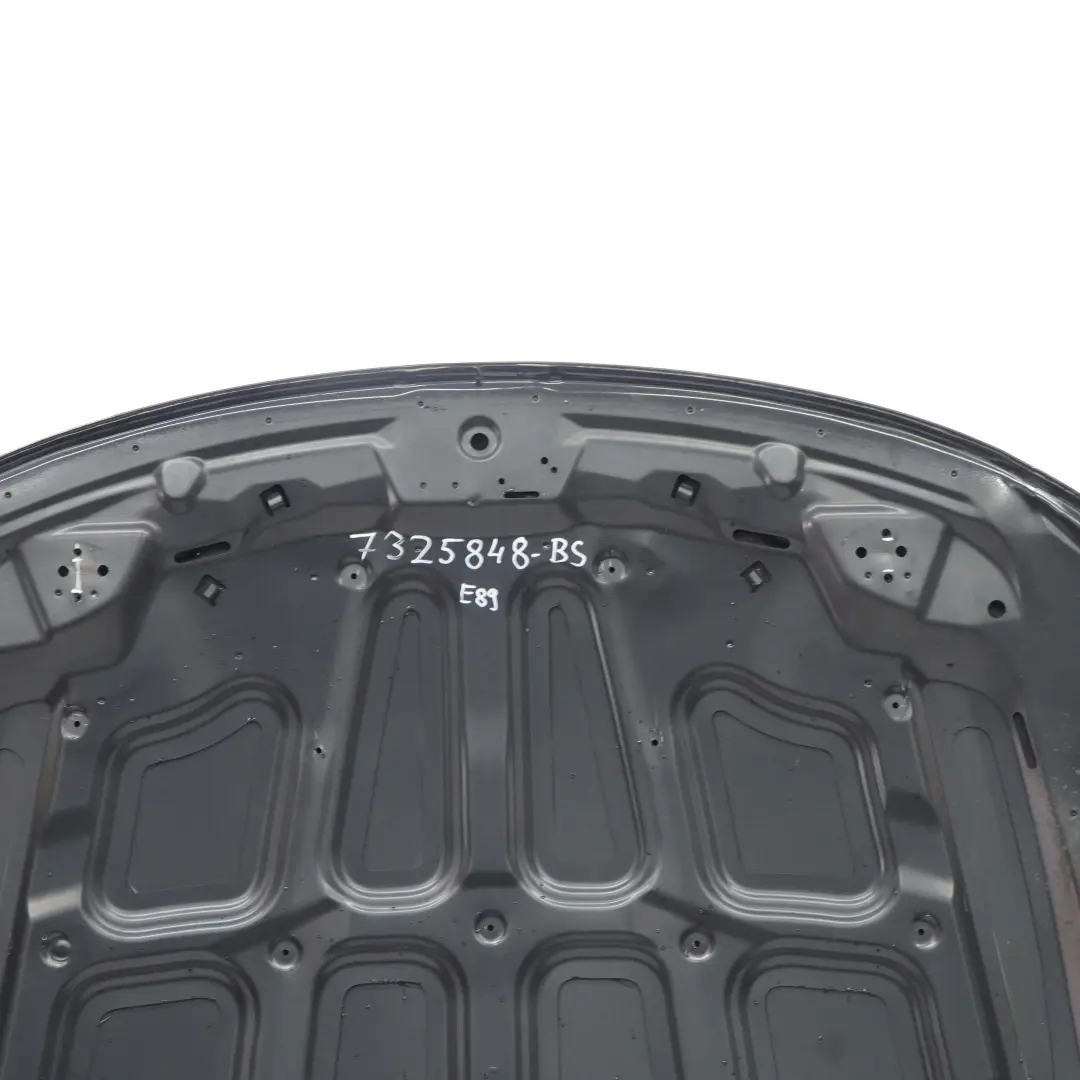 Hood Bonnet Cover Panel Black Sapphire Metallic - 475 to BMW Z4 E85 with Part number 7325848 BMW Z4 E85 Hood Bonnet Cover Panel Black Sapphire Metallic - 475 - SKU 7325848-BS - Part number 7325848