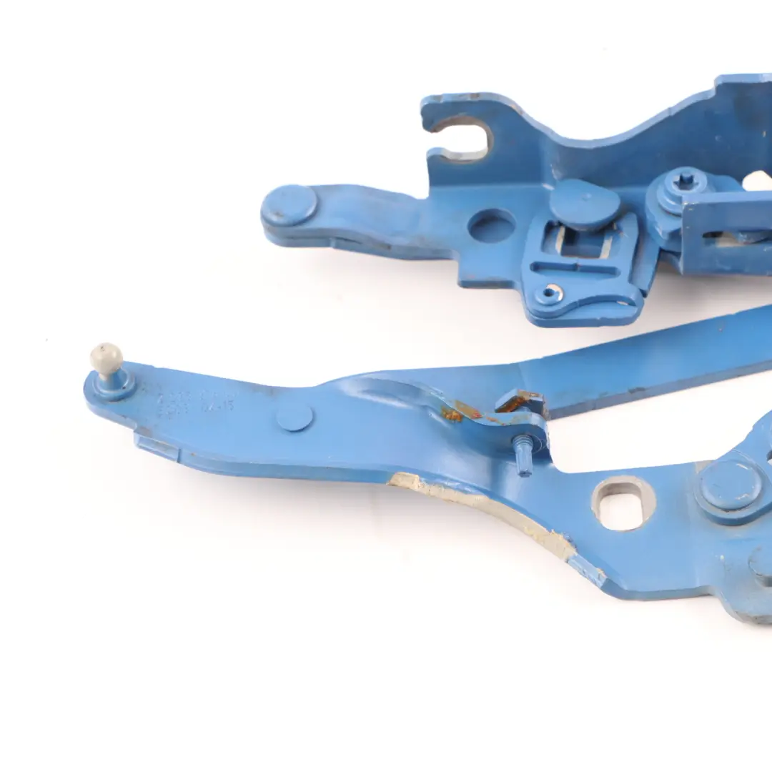 BMW Z4 E89 Hood Bonnet Hinge Right Engine O/S Estoril Blue B45 7285818 - SKU 7325860-EB - Part number 7325860
