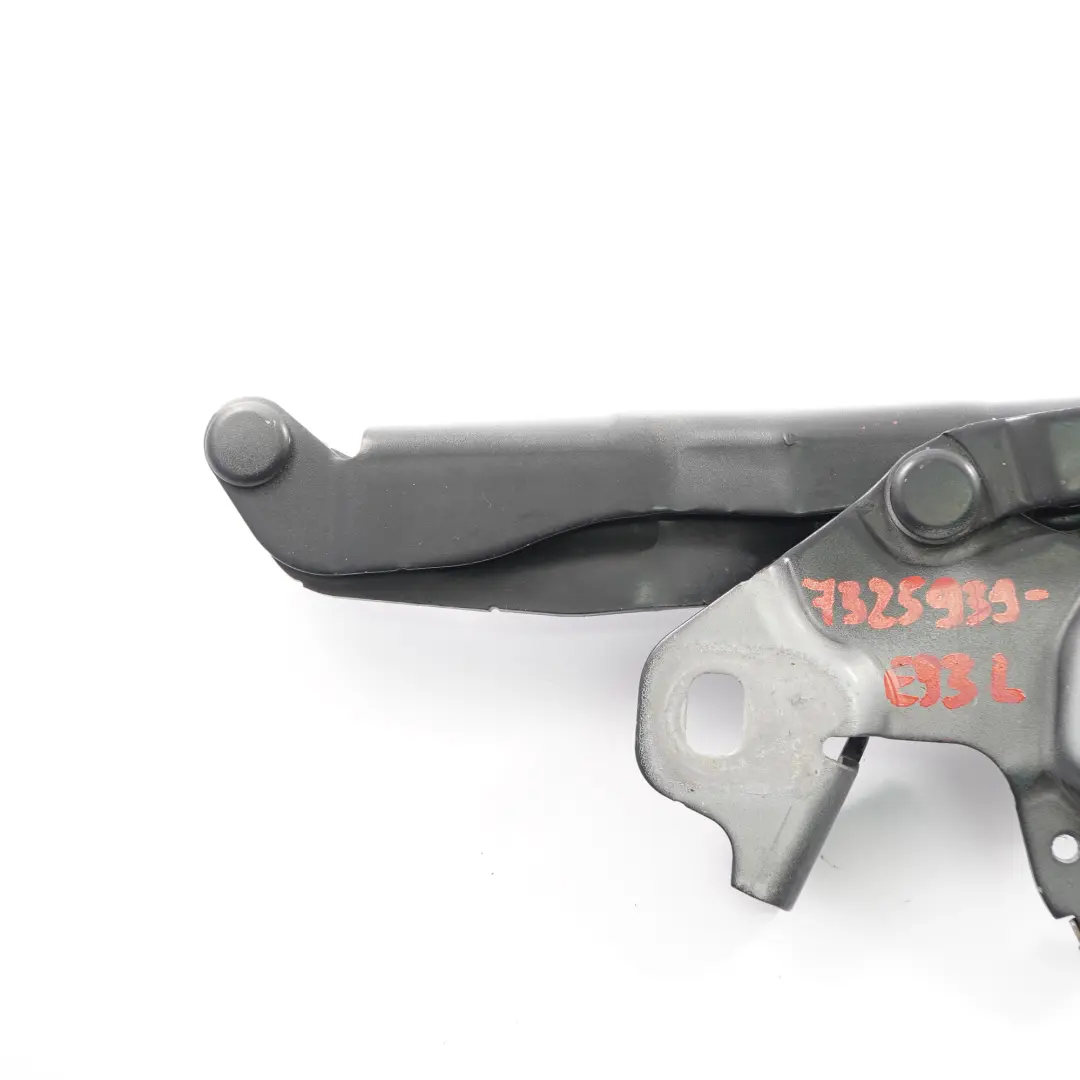 Bisagra Capó Motor Delantero Izquierdo Negro Zafiro 475 para BMW E92 E93 LCI con número de pieza 7325939 BMW E92 E93 LCI Bisagra Capó Motor Delantero Izquierdo Negro Zafiro 475 - SKU 7325939-BS - Número de pieza 7325939