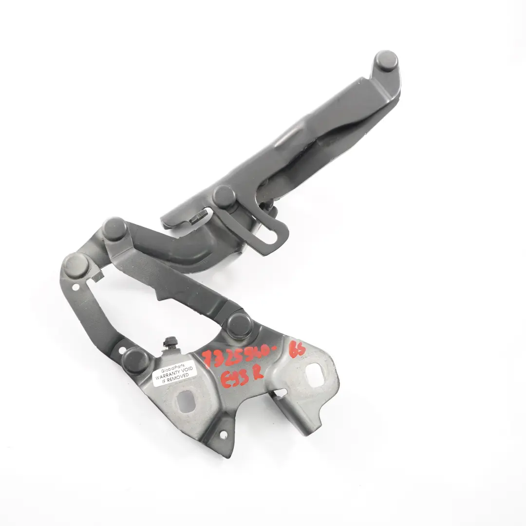 Bonnet Hinge BMW E92 LCI Front Right Engine Hood Hinge O/S Black Sapphire 475 to with Part number 7325940 Bonnet Hinge BMW E92 LCI Front Right Engine Hood Hinge O/S Black Sapphire 475 - SKU 7325940-BS - Part number 7325940