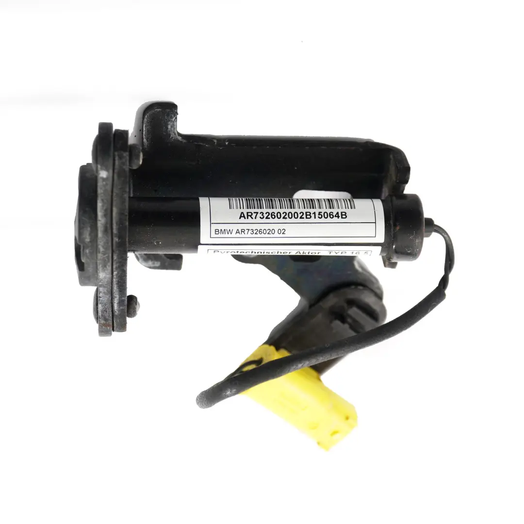 Capó Bisagra Actuador Protección Peatones Derecho O/S para BMW X5 F15 con número de pieza 7326020 BMW X5 F15 Capó Bisagra Actuador Protección Peatones Derecho O/S - SKU 7326020 - Número de pieza 7326020