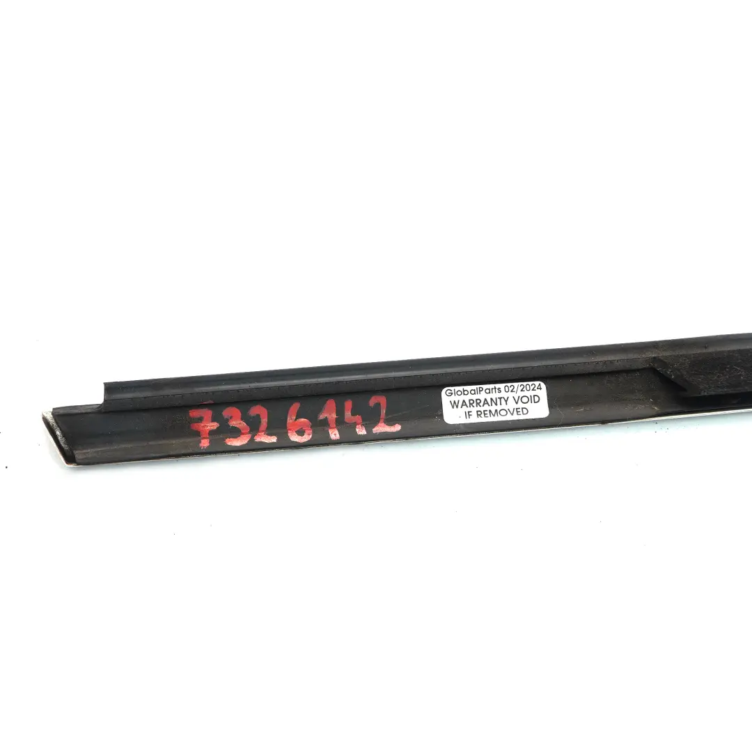 BMW F45 Kanalabdeckung Außentür Hinten Rechts Chrome Line Alu Hochglanz - SKU 7326142 - Teilenummer 7326142