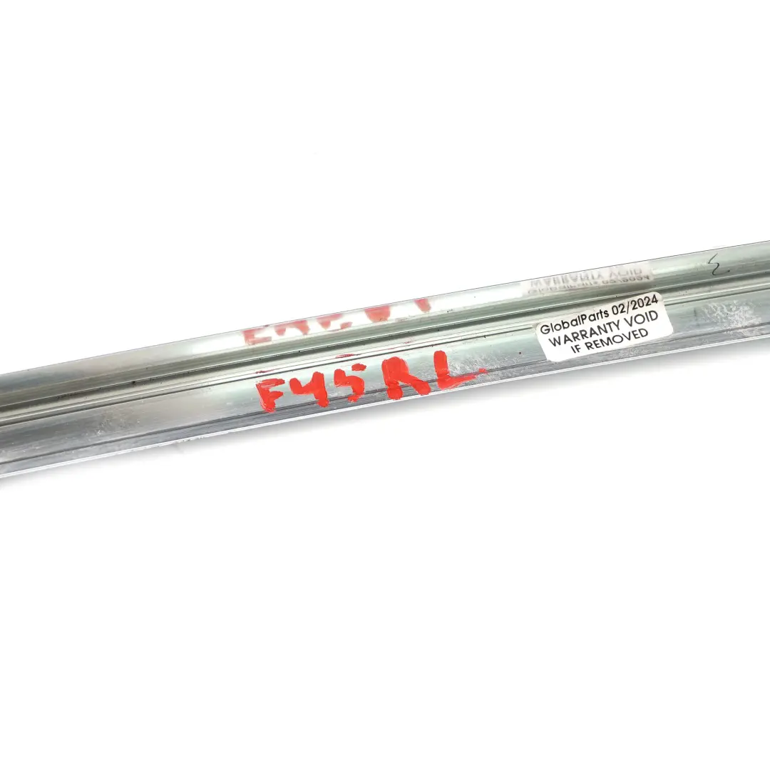 Copertura Telaio Finestra Top Porta Posteriore Sinistra Linea Cromata per BMW F45 con numero di parte 7326145 BMW F45 Copertura Telaio Finestra Top Porta Posteriore Sinistra Linea Cromata - SKU 7326145 - Numero di parte 7326145