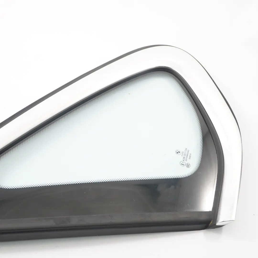 BMW F45 Window Quarter Glass Side Fixed Door Rear Left N/S AS2 Chrome - SKU 7326151 - Part number 7326151