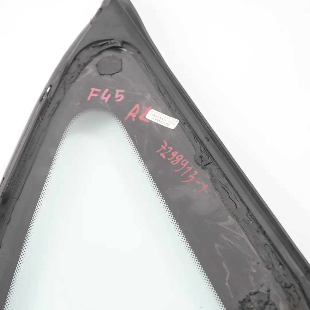 BMW F45 Ventana Cristal Lado Fijo Puerta Trasera Izquierda AS2 Cromo - SKU 7326151 - Número de pieza 7326151