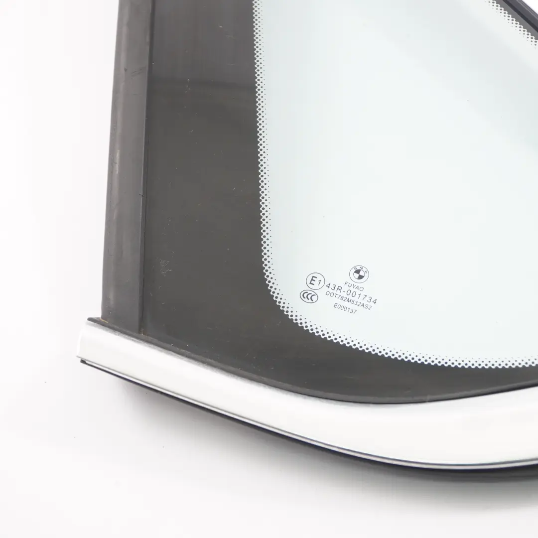 Ventana Cristal Lado Fijo Puerta Trasera Izquierda AS2 Cromo para BMW F45 con número de pieza 7326151 BMW F45 Ventana Cristal Lado Fijo Puerta Trasera Izquierda AS2 Cromo - SKU 7326151 - Número de pieza 7326151