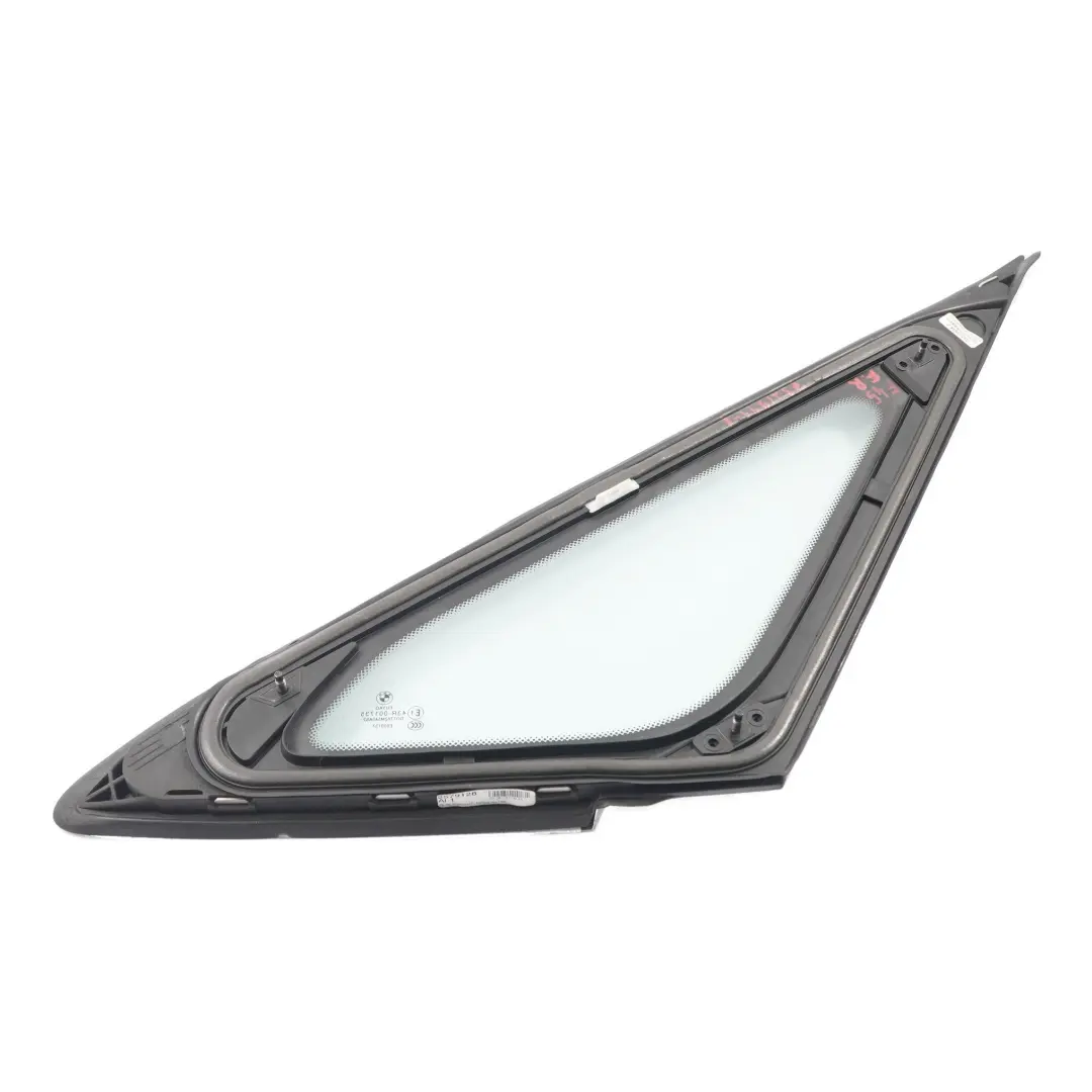 BMW F45 Quarter Window Front Right O/S Triangle Glass AS2 Glazing Chrome - SKU 7326156 - Part number 7326156