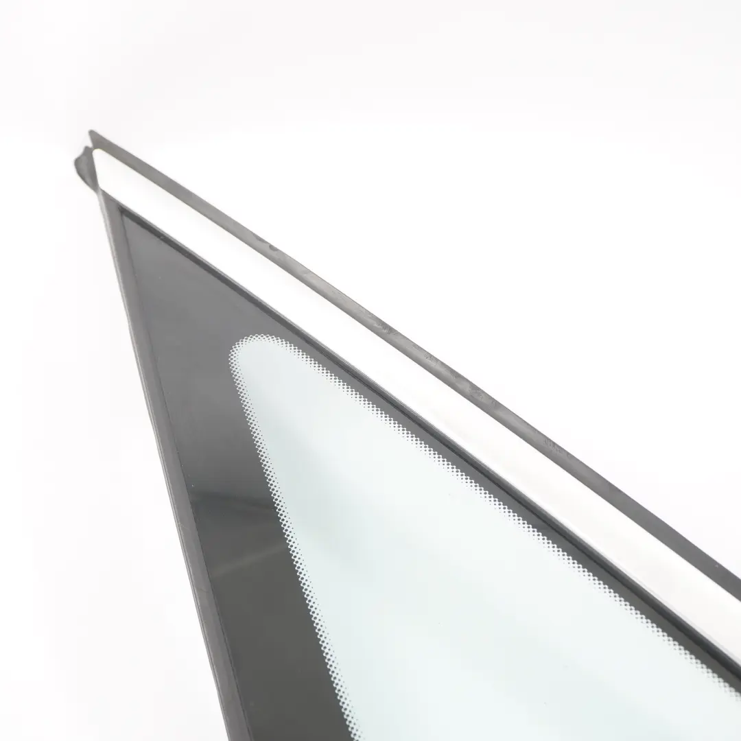 Quarter Window Front Right O/S Triangle Glass AS2 Glazing Chrome to BMW F45 with Part number 7326156 BMW F45 Quarter Window Front Right O/S Triangle Glass AS2 Glazing Chrome - SKU 7326156 - Part number 7326156