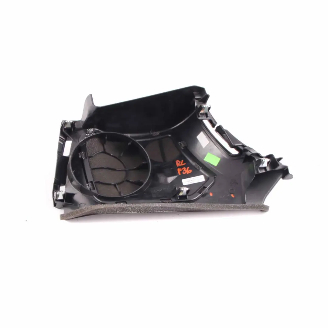 Lautsprecherabdeckung Hinten Links Verkleidung Führung Schwarz für BMW F36 mit Teilenummer 7326269 BMW F36 Lautsprecherabdeckung Hinten Links Verkleidung Führung Schwarz - SKU 7326269 - Teilenummer 7326269