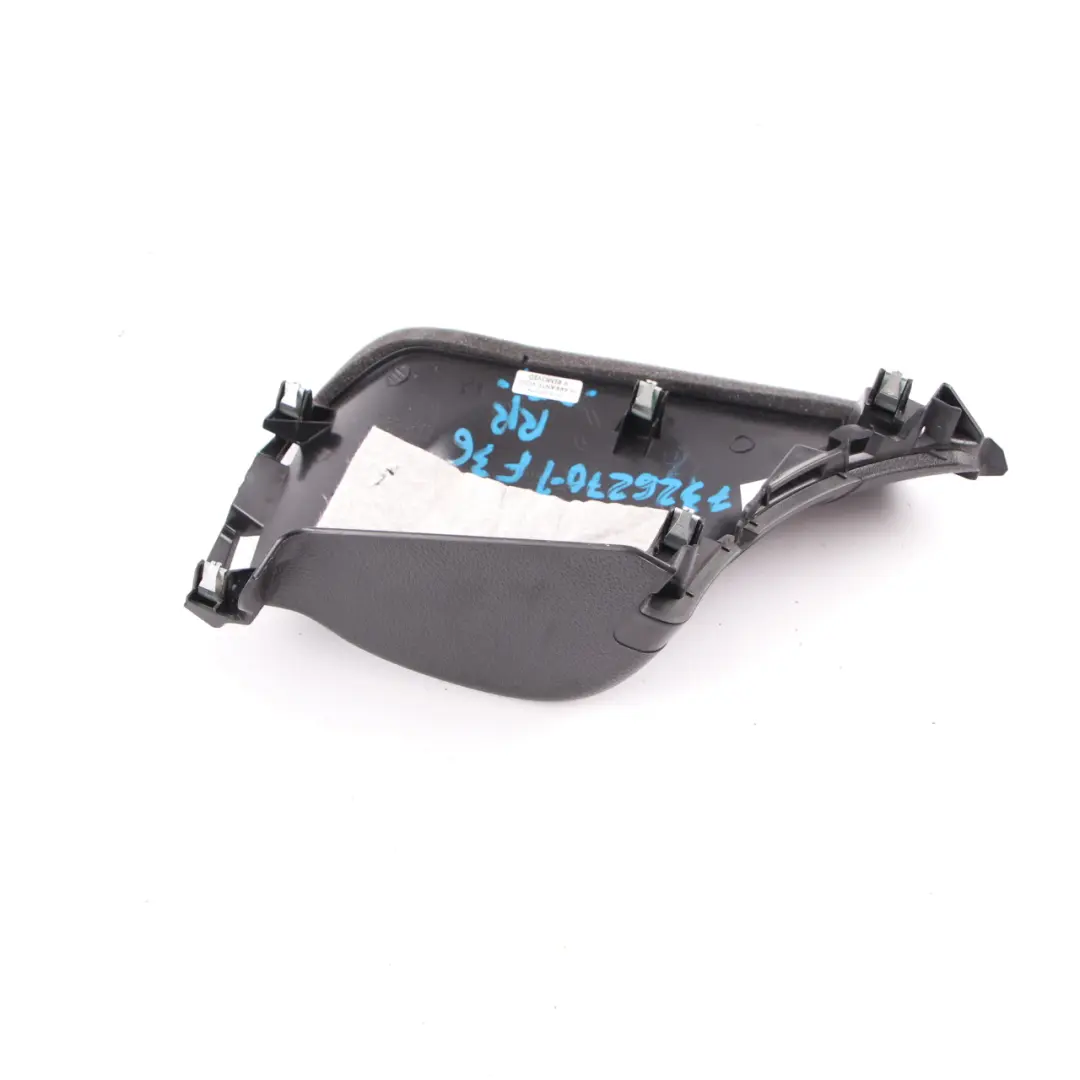 BMW F36 Gran Coupe Cache Ceinture Sécurité Guide Arrière Droit Noir 7315110 - SKU 7326270-1 - Numéro de pièce 7326270