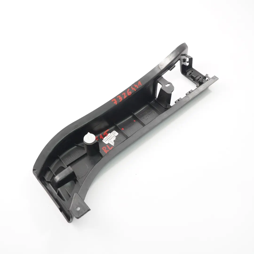 BMW X5 F15 Copertura Rivestimento Montante D Posteriore Nero Sinistro 7308707 - SKU 7326441 - Numero di parte 7326441