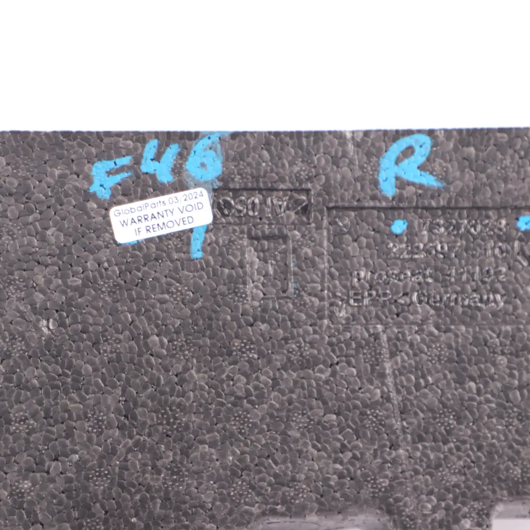 Boot Trunk Side Panel Mount Holder Bracket Foam Right O/S to BMW X4 F26 with Part number 7327028 BMW X4 F26 Boot Trunk Side Panel Mount Holder Bracket Foam Right O/S - SKU 7327028 - Part number 7327028