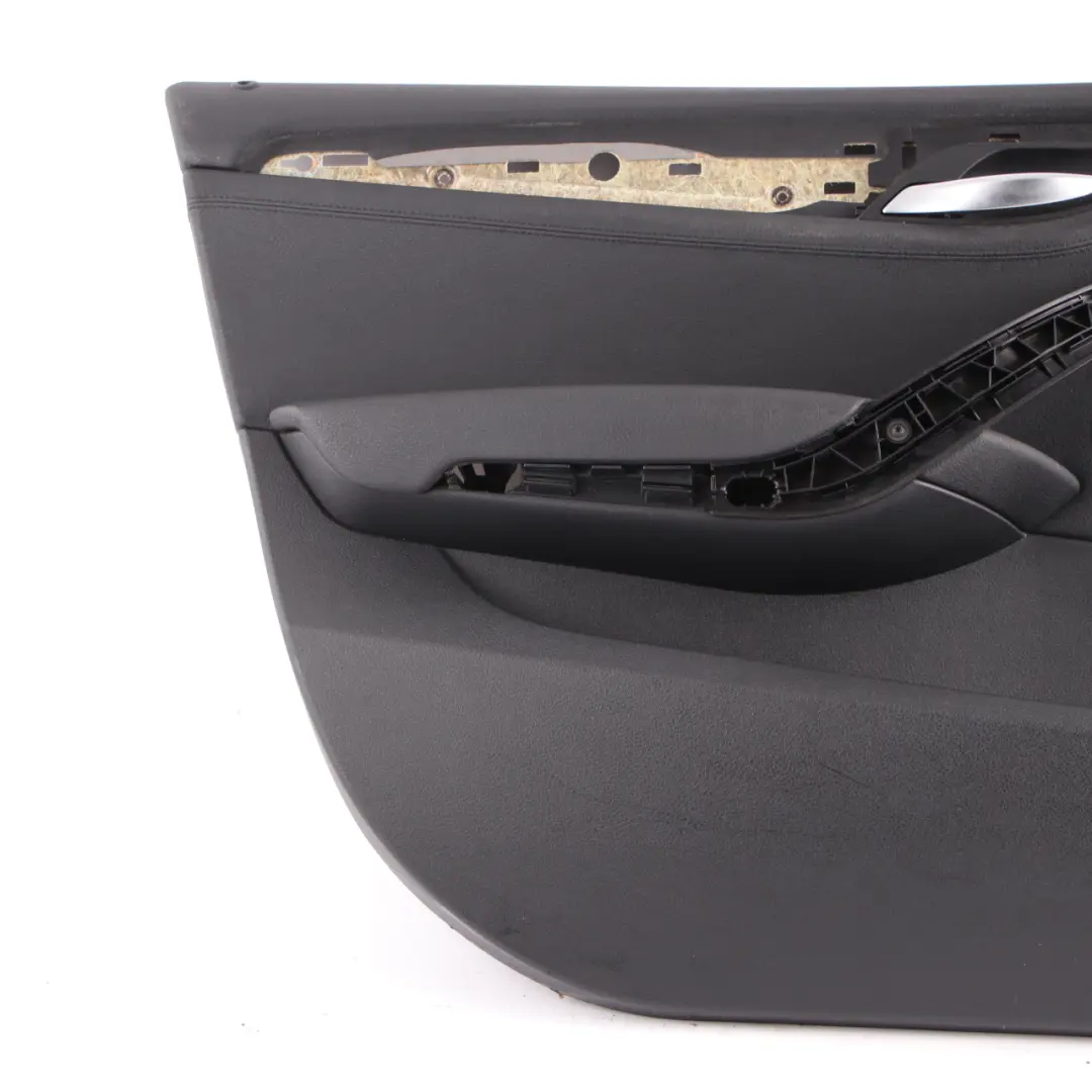  Tarjeta Puerta BMW X1 E84 Delantero Izquierdo Forro Puerta Cuero Nevada Negro - SKU 7327187 - Número de pieza 7327187