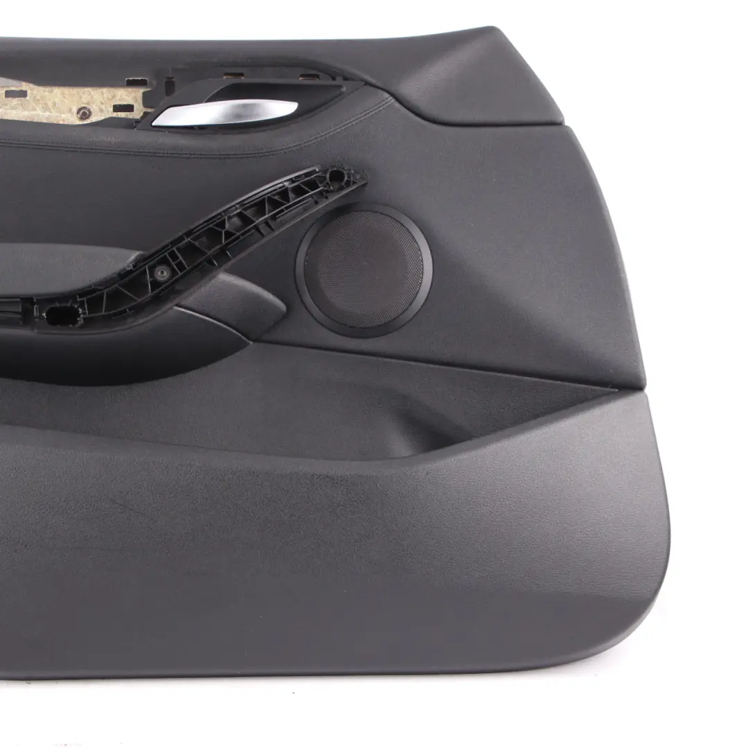  Tür karte BMW X1 E84 vorne links Türverkleidung Leder Nevada Schwarz - SKU 7327187 - Teilenummer 7327187