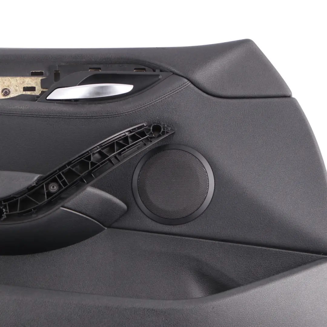  Scheda Porta BMW X1 E84 Anteriore Sinistra Rivestimento Porta Pelle Nevada Nero - SKU 7327187 - Numero di parte 7327187