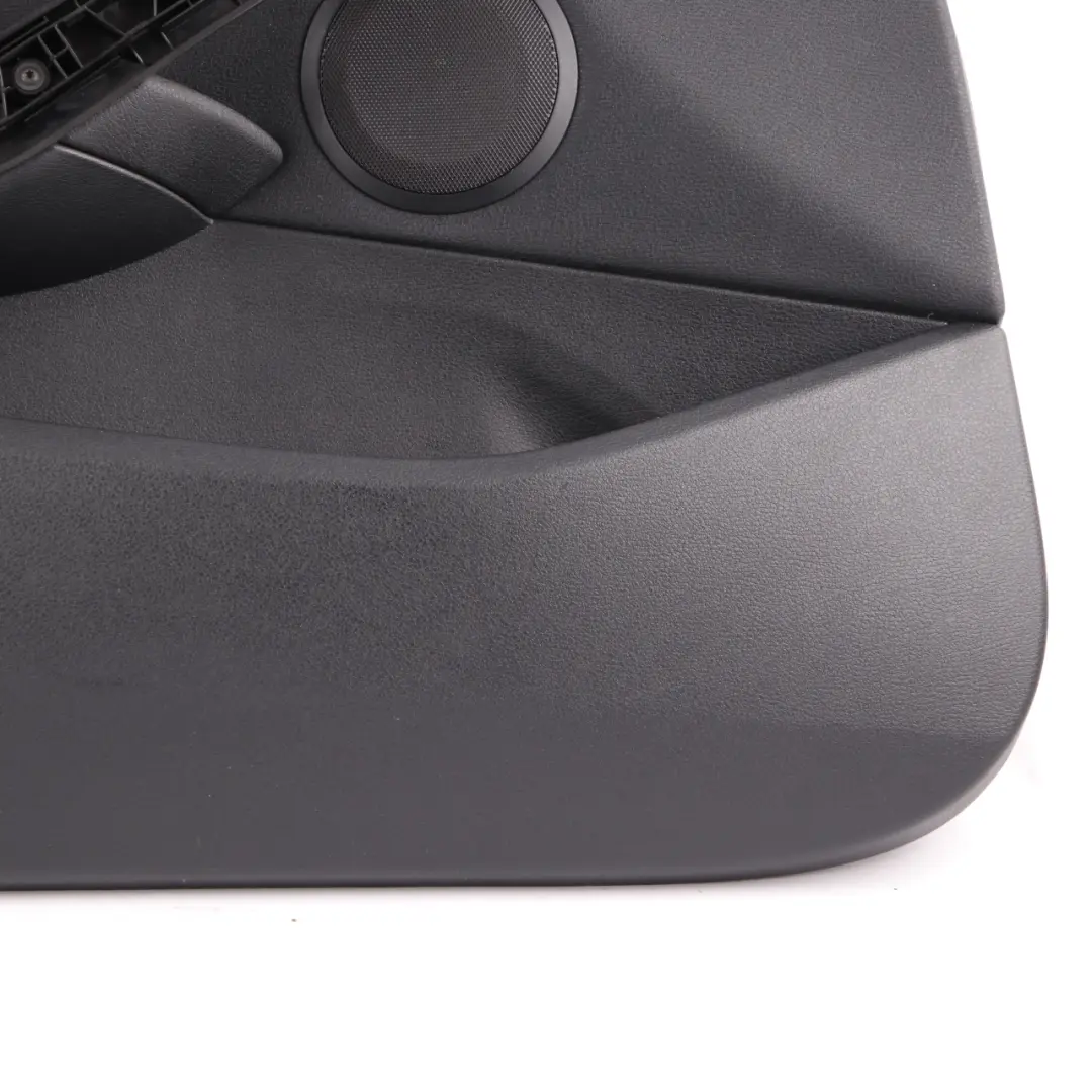  Scheda Porta BMW X1 E84 Anteriore Sinistra Rivestimento Porta Pelle Nevada Nero - SKU 7327187 - Numero di parte 7327187