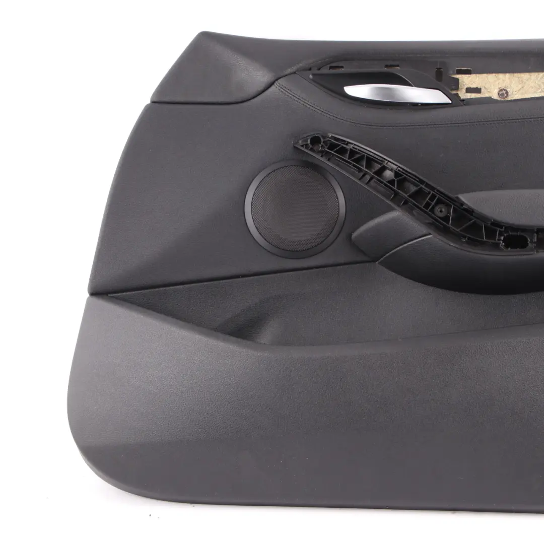  Door Card BMW X1 E84 Front Right O/S Door Lining Trim Leather Nevada Black - SKU 7327188 - Part number 7327188