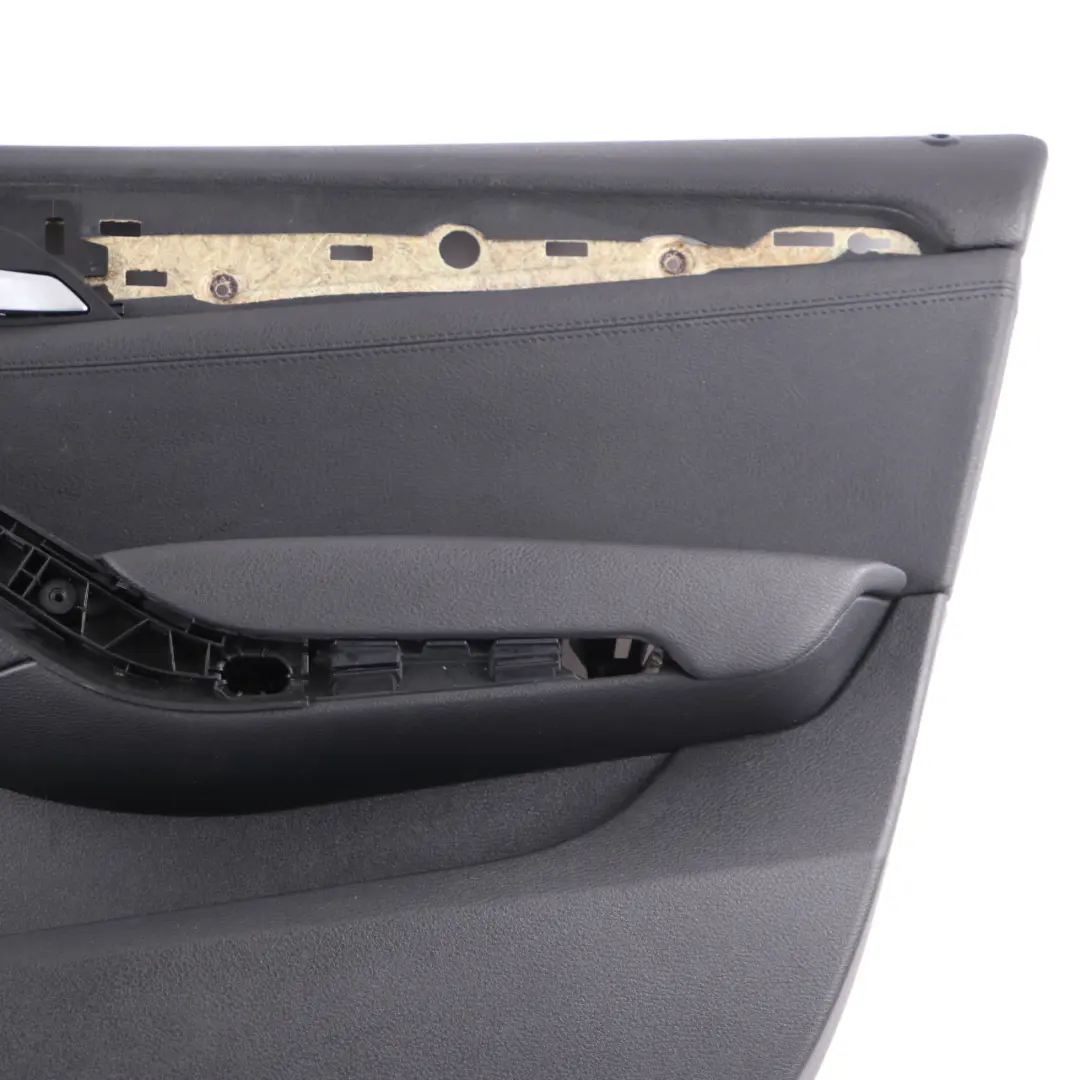  Scheda Porta BMW X1 E84 Anteriore Destra Rivestimento Porta Pelle Nevada Nero - SKU 7327188 - Numero di parte 7327188