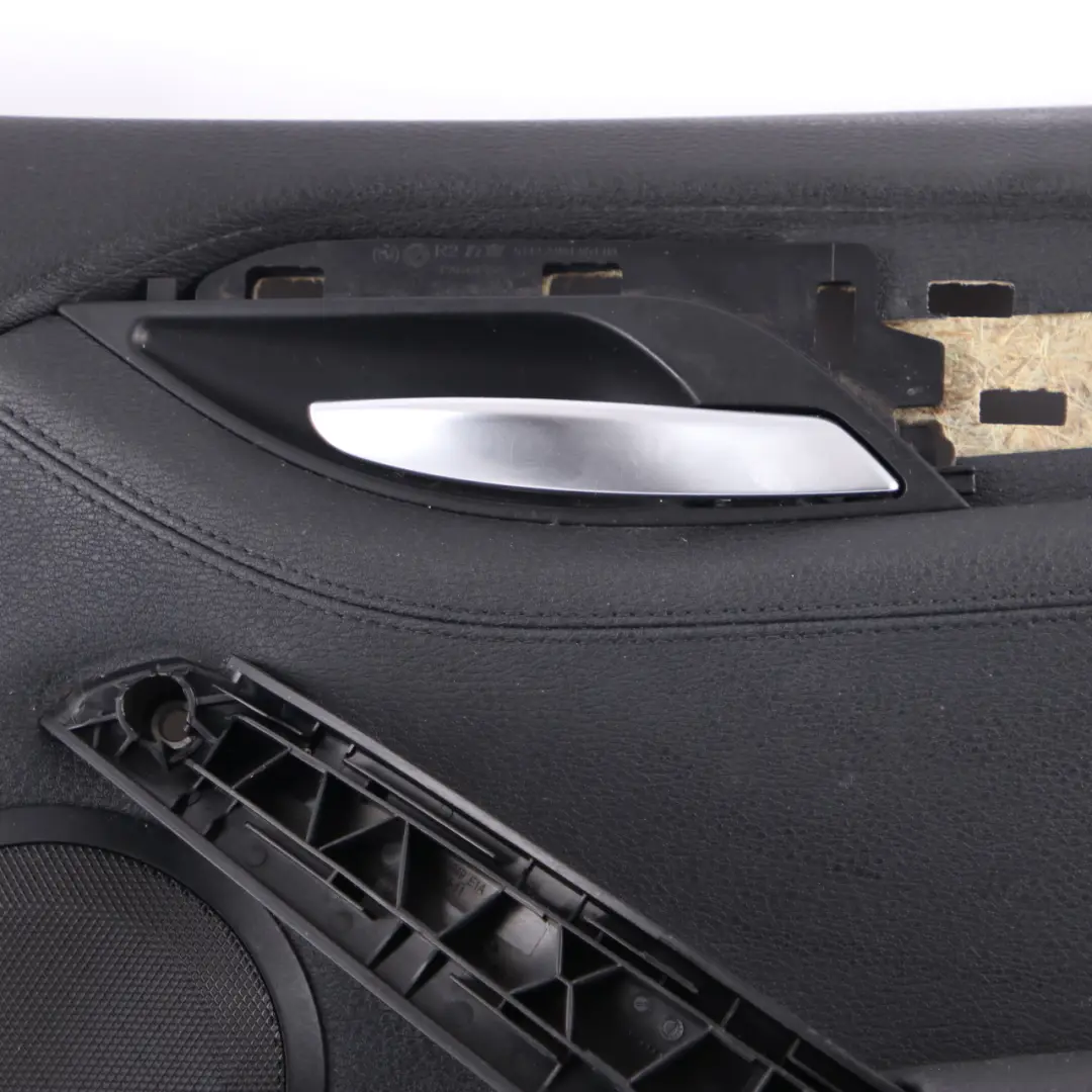 Tür karte BMW X1 E84 vorne rechts Tür verkleidung Leder Nevada Schwarz - SKU 7327188 - Teilenummer 7327188