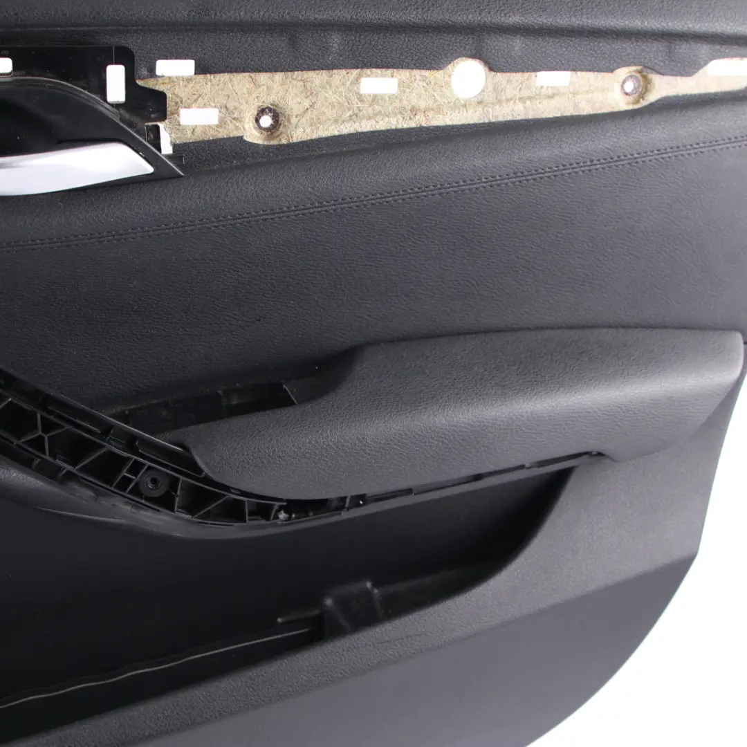  Scheda Porta BMW X1 E84 Anteriore Destra Rivestimento Porta Pelle Nevada Nero - SKU 7327188 - Numero di parte 7327188
