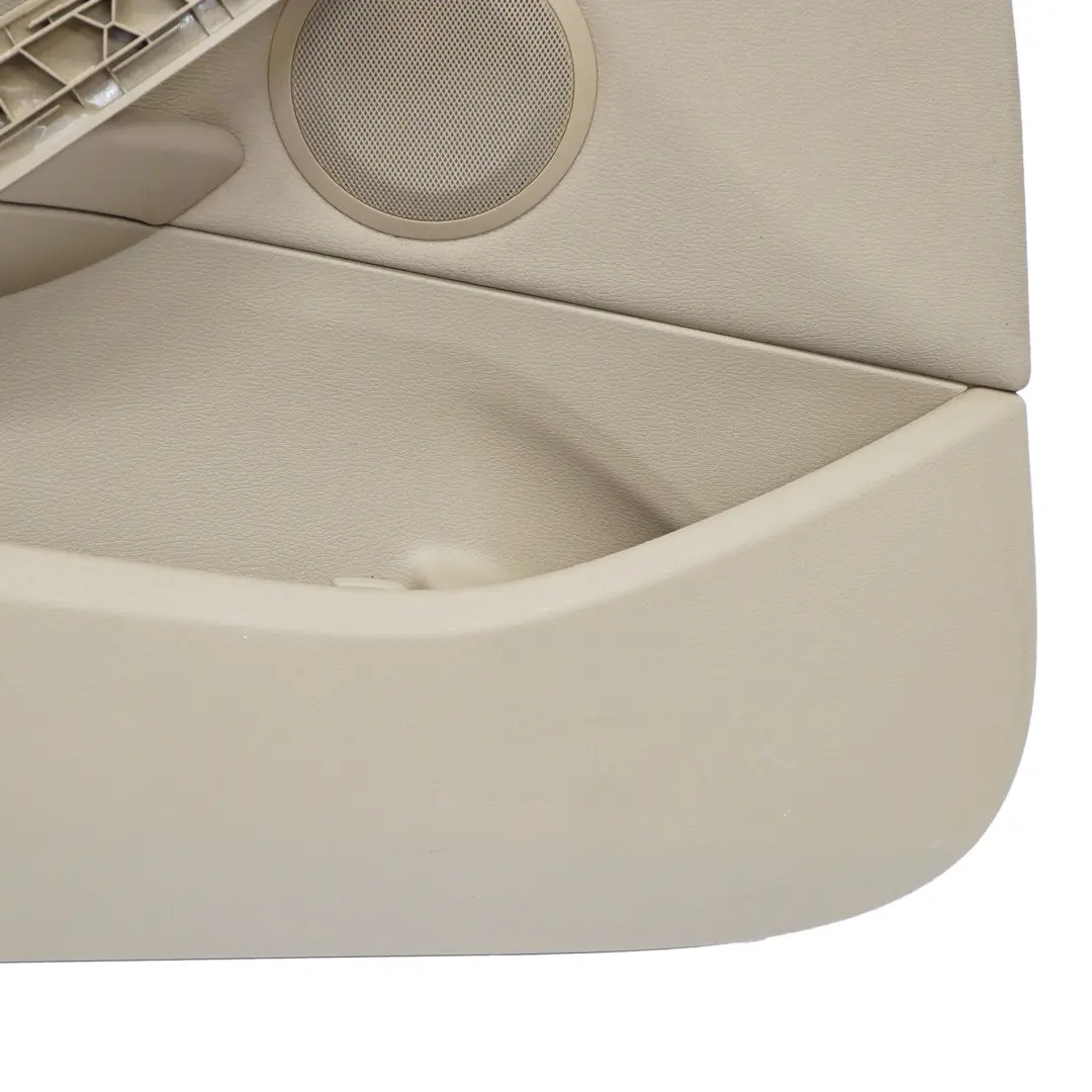 Scheda Porta Anteriore Sinistra Rivestimento Pelle Savanna Beige per BMW X1 E84 con numero di parte 7327189 BMW X1 E84 Scheda Porta Anteriore Sinistra Rivestimento Pelle Savanna Beige - SKU 7327189-1 - Numero di parte 7327189