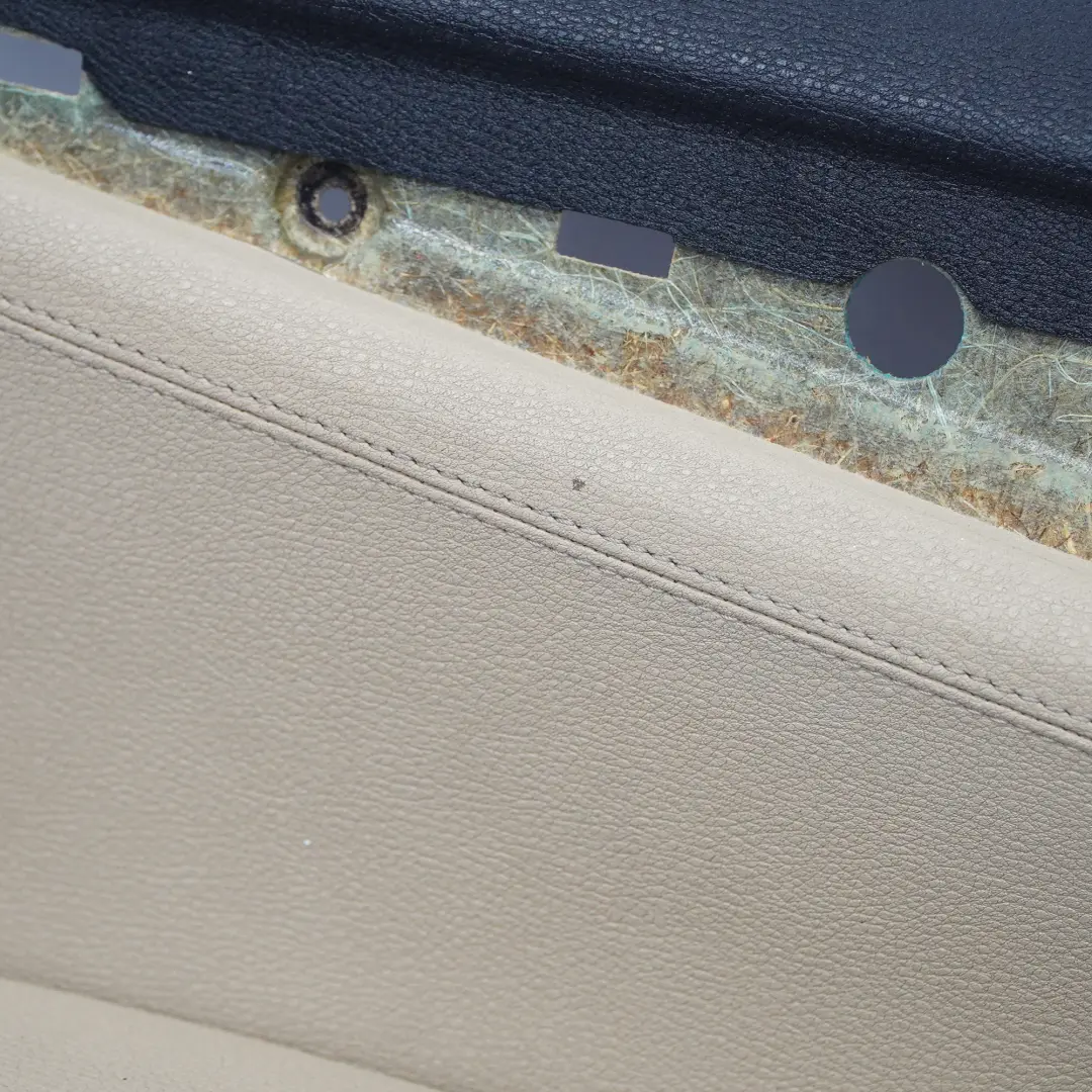 BMW X1 E84 Tarjeta de Puerta Delantera Izquierda Guarnición Cuero Savanna Beige - SKU 7327189-1 - Número de pieza 7327189