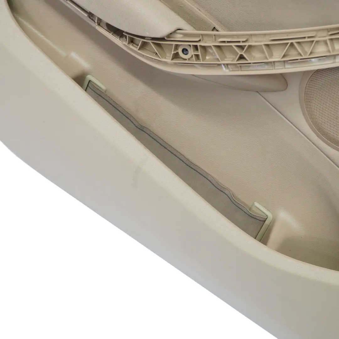 BMW X1 E84 Tarjeta de Puerta Delantera Izquierda Guarnición Cuero Savanna Beige - SKU 7327189-1 - Número de pieza 7327189