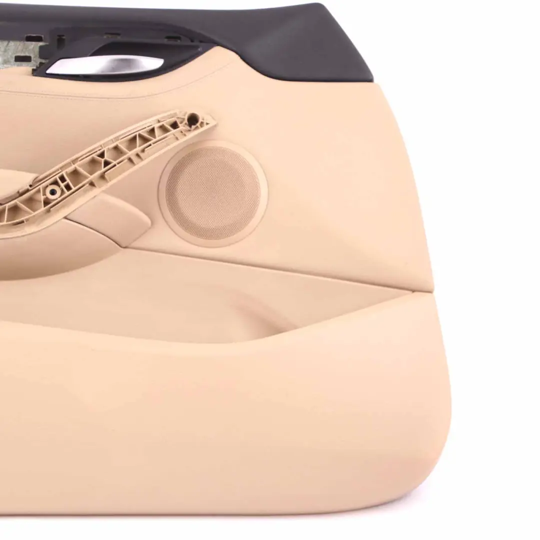Door Card Front Left N/S Lining Trim Leather Nevada Savanna Beige to BMW X1 E84 with Part number 7327189 BMW X1 E84 Door Card Front Left N/S Lining Trim Leather Nevada Savanna Beige - SKU 7327189 - Part number 7327189