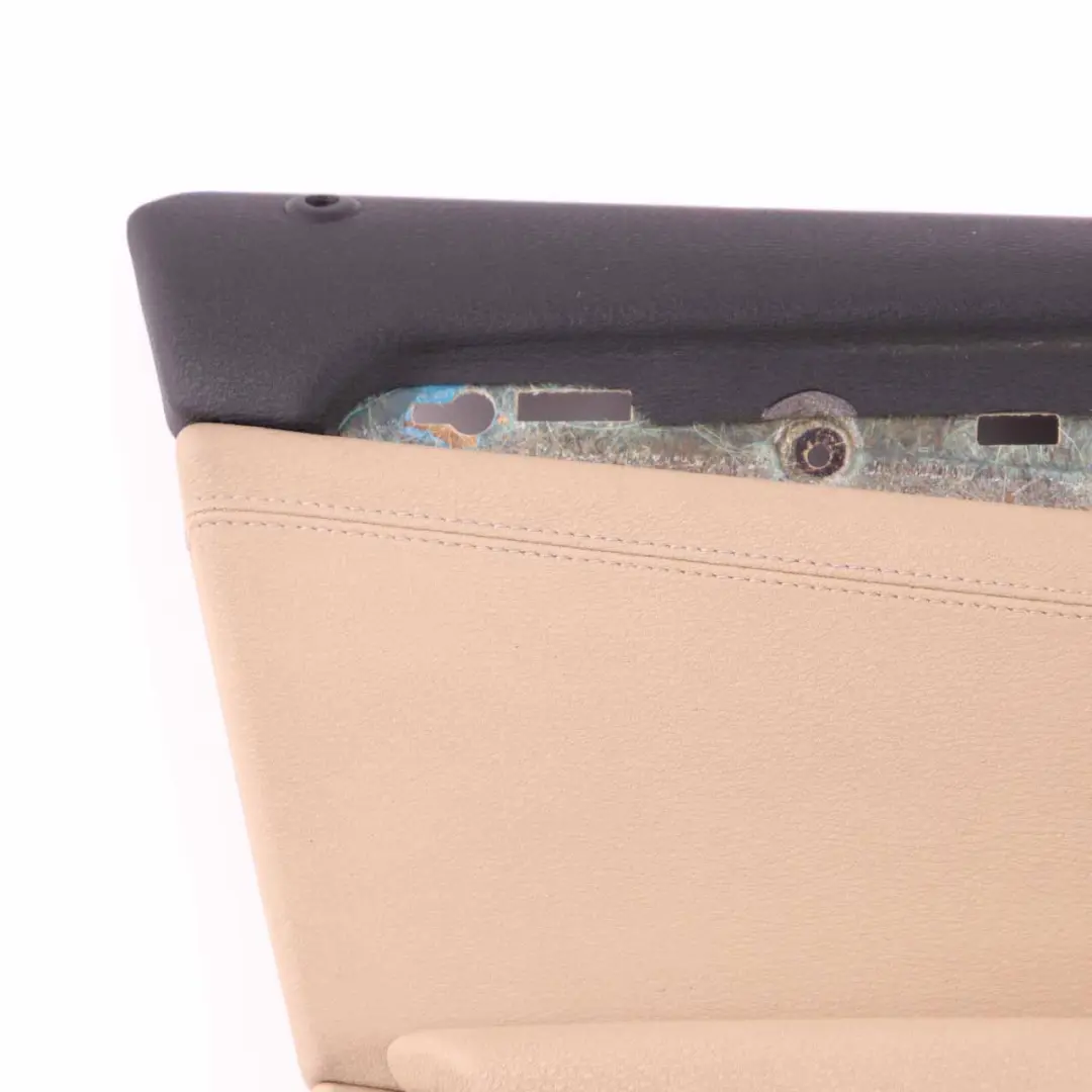 Door Card Front Left N/S Lining Trim Leather Nevada Savanna Beige to BMW X1 E84 with Part number 7327189 BMW X1 E84 Door Card Front Left N/S Lining Trim Leather Nevada Savanna Beige - SKU 7327189 - Part number 7327189