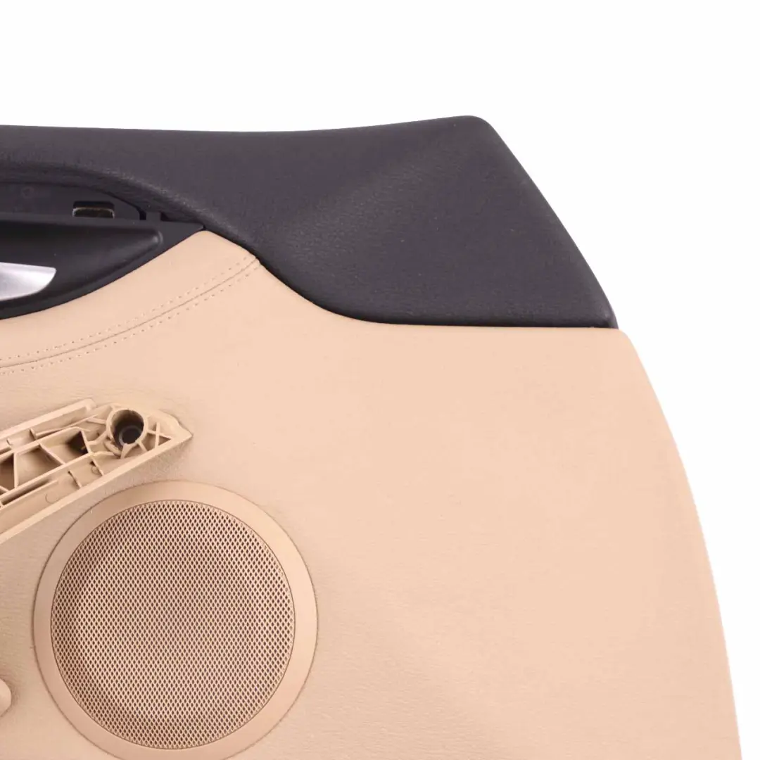 Door Card Front Left N/S Lining Trim Leather Nevada Savanna Beige to BMW X1 E84 with Part number 7327189 BMW X1 E84 Door Card Front Left N/S Lining Trim Leather Nevada Savanna Beige - SKU 7327189 - Part number 7327189