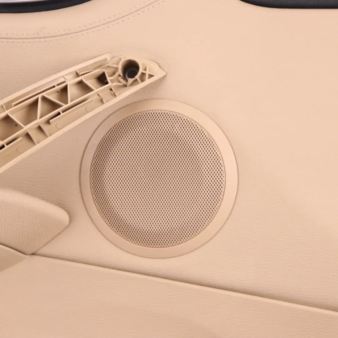 Door Card Front Left N/S Lining Trim Leather Nevada Savanna Beige to BMW X1 E84 with Part number 7327189 BMW X1 E84 Door Card Front Left N/S Lining Trim Leather Nevada Savanna Beige - SKU 7327189 - Part number 7327189