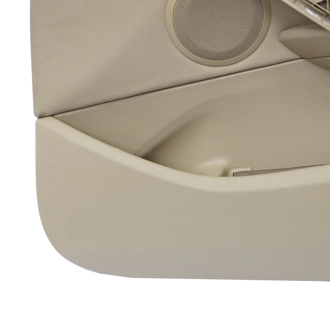BMW X1 E84 Tarjeta de Puerta Delantera Derecha Forro Cuero Nevada Savanna Beige - SKU 7327190-1 - Número de pieza 7327190
